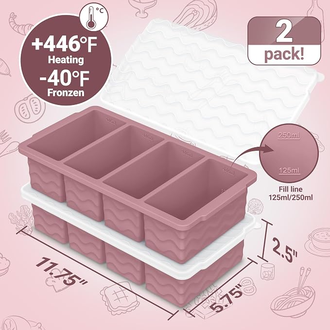Doasuwish Silicone Freezer Tray - Image 2