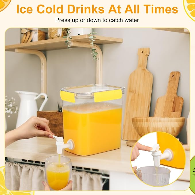 Mumufy 3 Set Plastic Drink Dispensers - Image 5