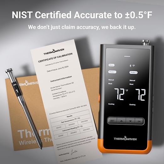 ThermoMaven Wireless Bluetooth Smart Meat Thermometer: Standalone Base - Image 6