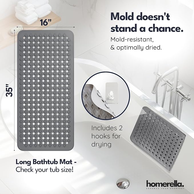Bathtub Mat Non Slip 35x16 - Image 3