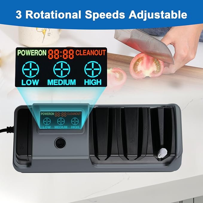 5-in-1 Electric Knife Sharpener - Image 5