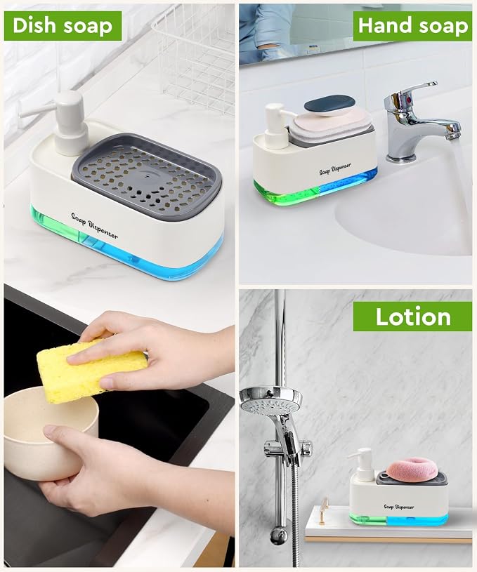 5-in-1 Kitchen Soap Dispenser Set - Image 5