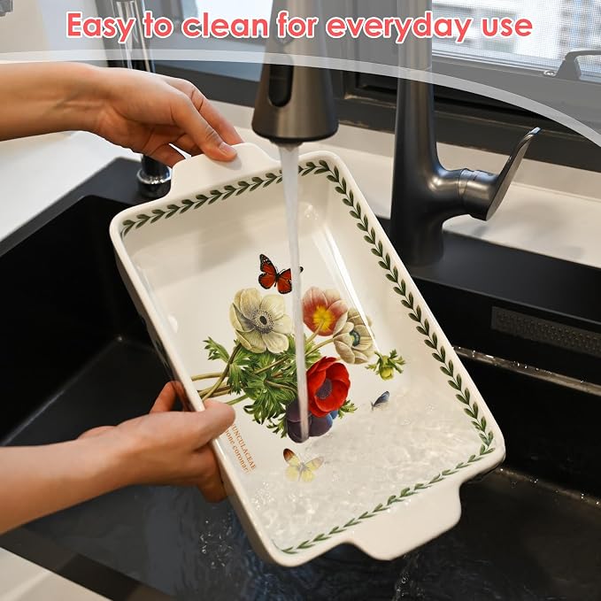 ACMLIFE Ceramic Casserole Dish Set, Ceramic Baking Dish - Image 6