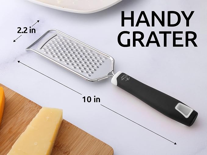 Zulay Kitchen Professional Cheese Grater Stainless Steel - Image 4