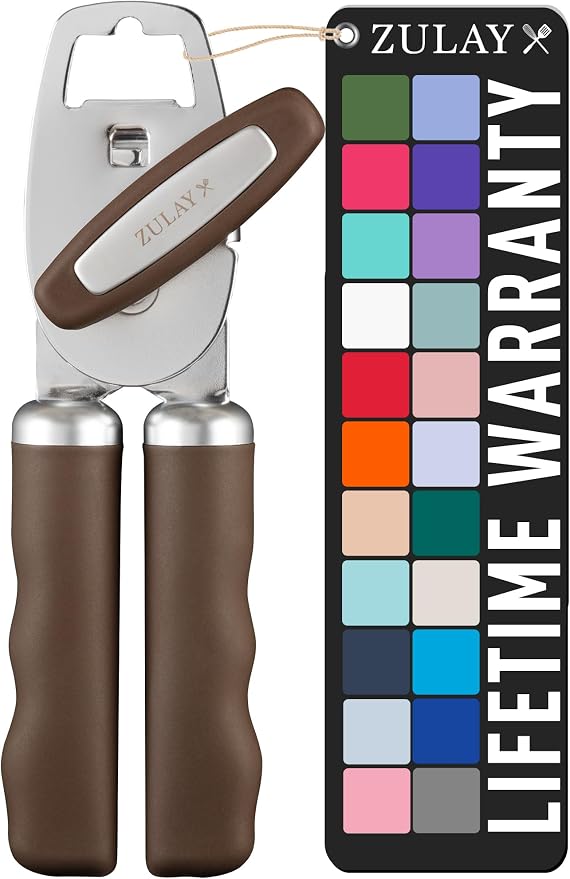 Zulay Kitchen Heavy Duty Stainless Steel Can Opener Manual by ZulayKitchen