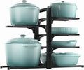 ORDORA 6-Tier Pots and Pans Organizer under Cabinet, Kitchen Cabinet Organizers by ORDORA