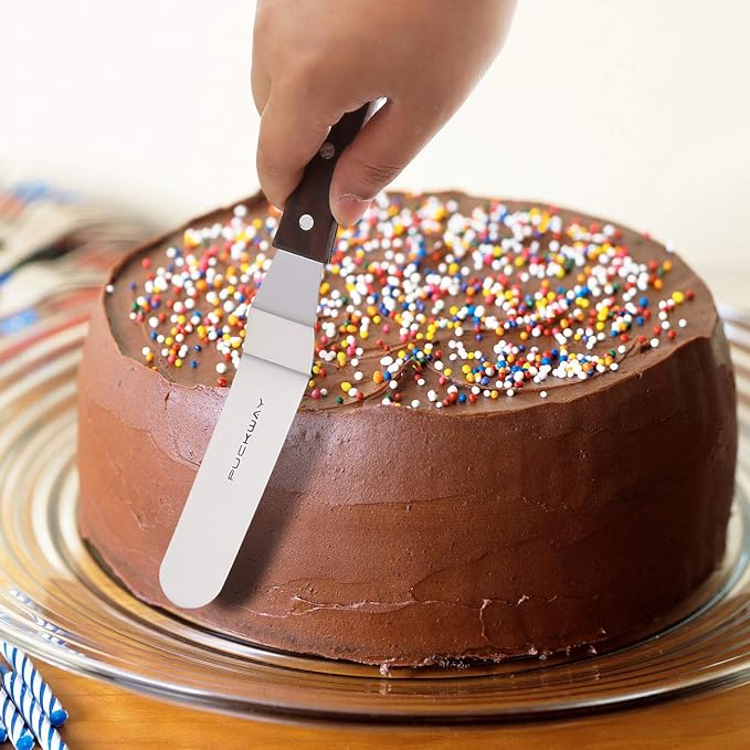4 PCS Cake Decorating Icing Spatula set - Image 5