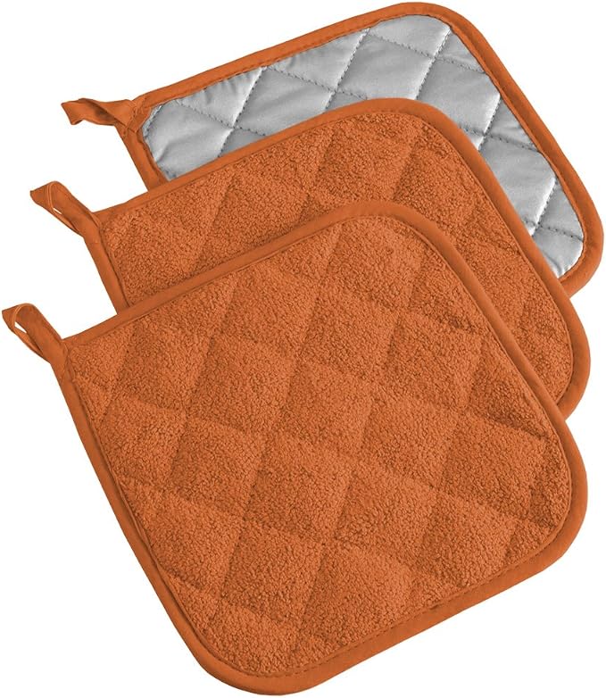 DII Basic Terry Collection Quilted 100% Cotton, 3 Piece by DII