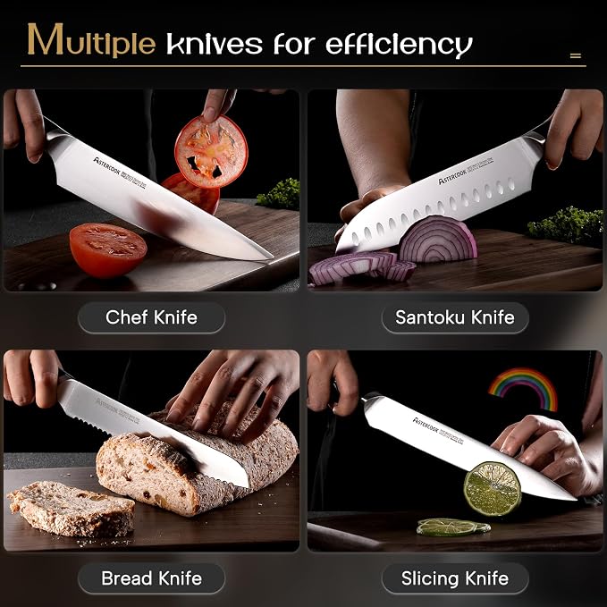 Astercook Knife Set, Kitchen Knives Set - Image 8