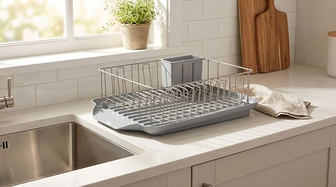 Farberware Classic 3-Piece Dish Drying Rack Set - Image 5