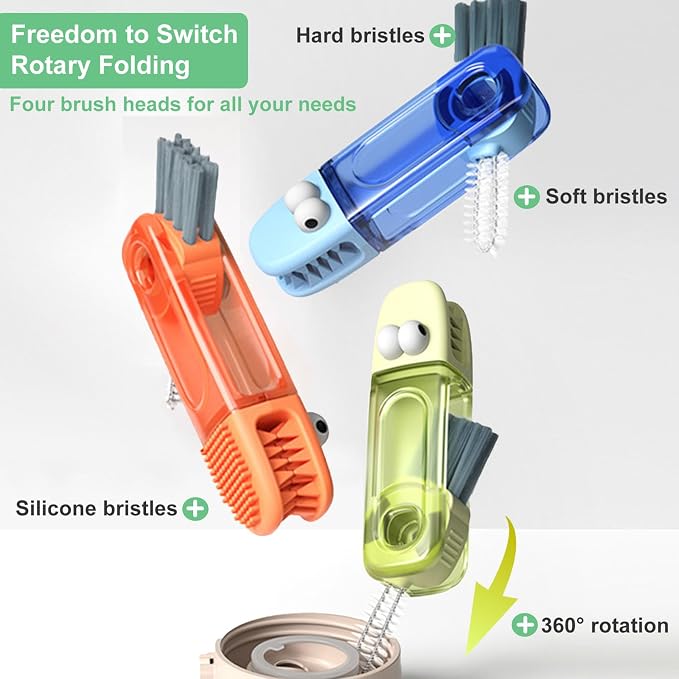 4 in 1 Cup Lid Cleaning Brush - Image 2