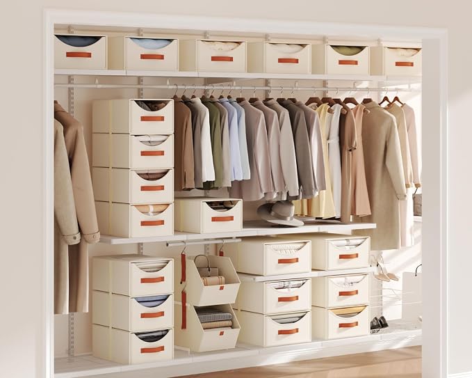 Homsorout Stackable Storage Drawers - Image 2