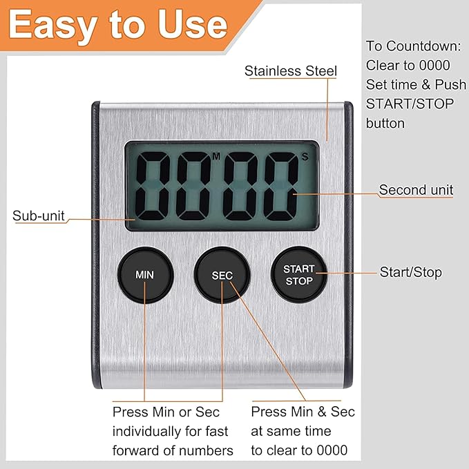 Digital Kitchen Timer - Image 3