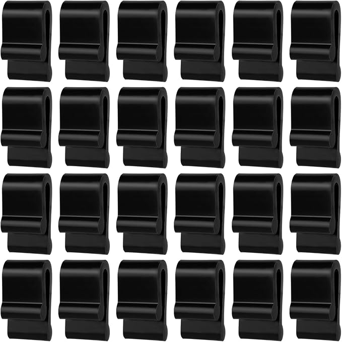 24pcs Dutch Oven Lid Protector Clips, Silicone Dutch Oven Lid Flexible Bumper by Unknown
