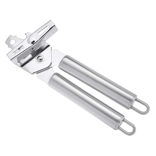 Amazon Basics Can Opener, Heavy Duty Stainless Steel by AmazonBasics