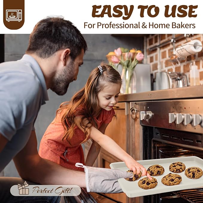 Baking Pans Set, Nonstick Bakeware Sets, Oven Pans - Image 6