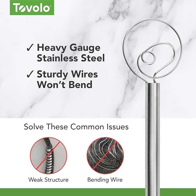 Tovolo Dough Whisk - Image 3
