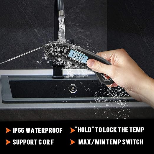 Meat Thermometer Digital, Instant Read Meat ThermometerI - Image 6