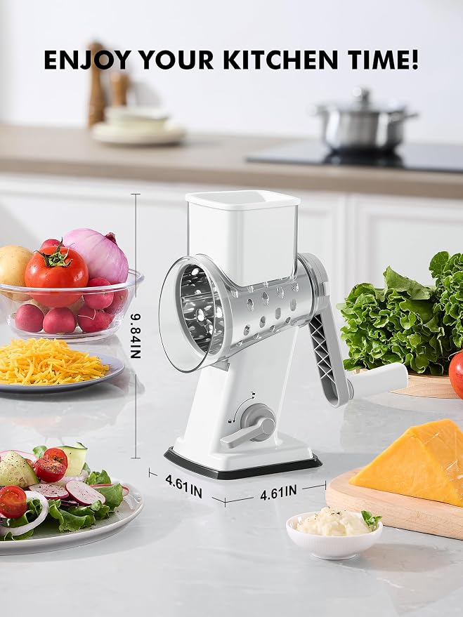 GDL Rotary Cheese Grater Hand Crank - Image 7