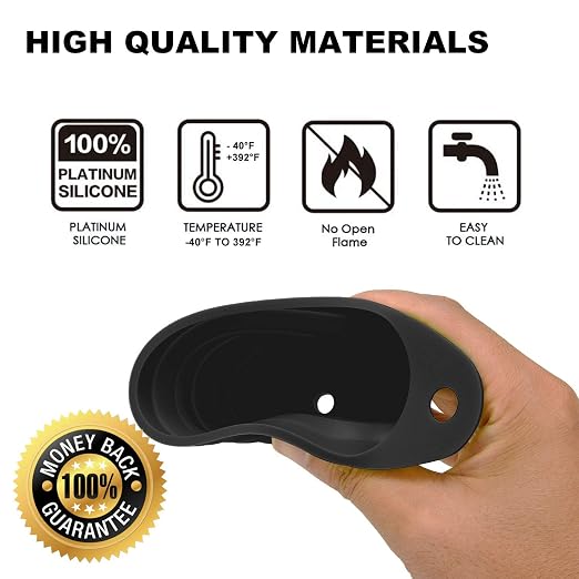 Funnels for Kitchen Use, Food Grade Silicone Collapsible Kitchen Funnel - Image 3