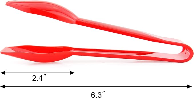 New Star Foodservice 35605 Utility Tong, High Heat Plastic, Straight Edge - Image 3