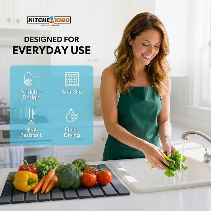 Stone Drying Mat for Kitchen Counter - Image 7