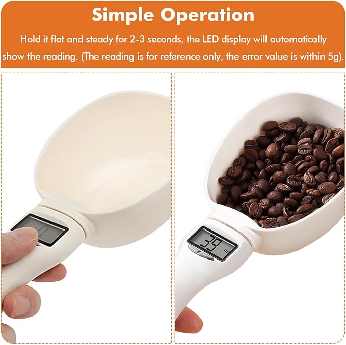 2pcs Digital Measuring Spoon, Digital Measuring Cup - Image 4