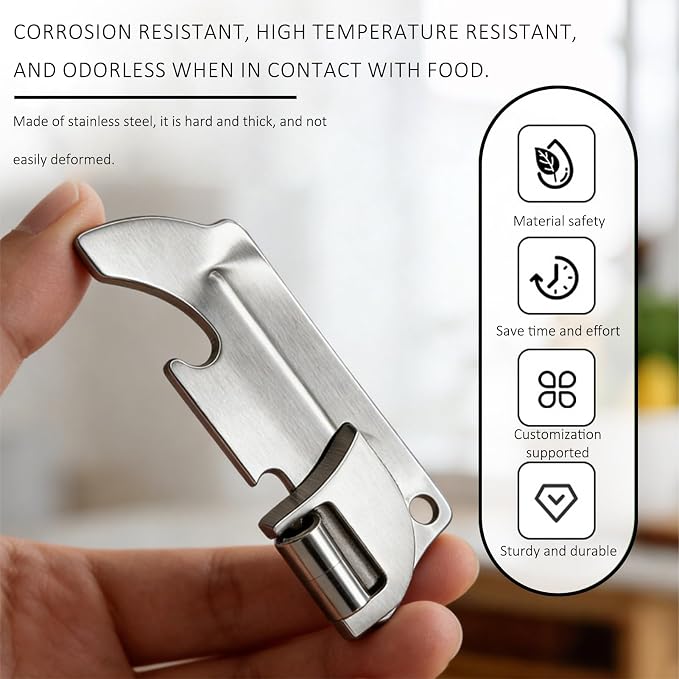 12 Pcs Military Can Opener, P38 Can Opener Military, Stainless Steel P38 Can - Image 3