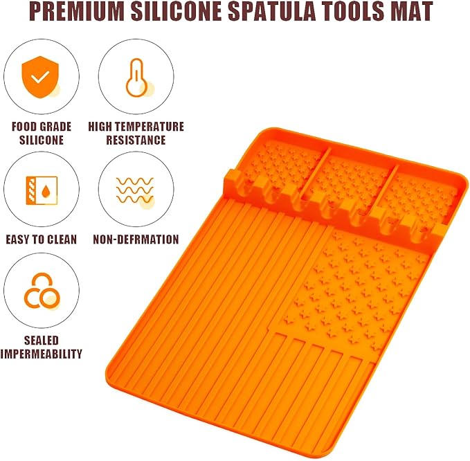 2 PCS Silicone Grill Mat Compatible - Image 3