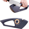 5 in 1 Versatile Manual Knife Sharpener, 5 Stages Knife Sharpeners Professional by Keaixinyu