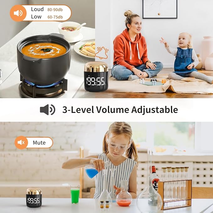 Digital Kitchen Timer, Countdown Countup Timer - Image 5