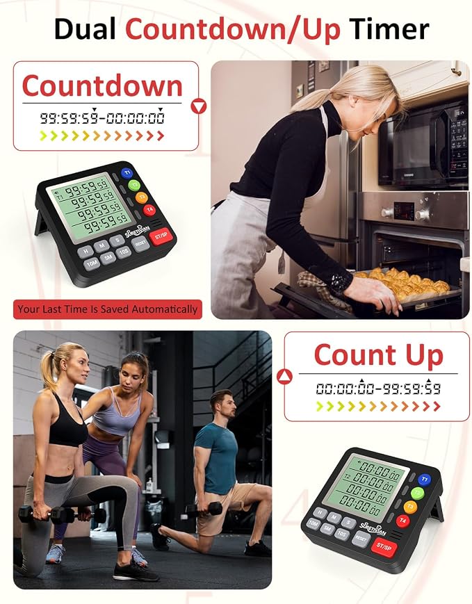 Digital Kitchen Timer for Cooking - Image 6