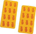 HIC Kitchen Silicone Pineapples Ice Cube Trays, Each Tray Makes 12 Pineapples by HIC