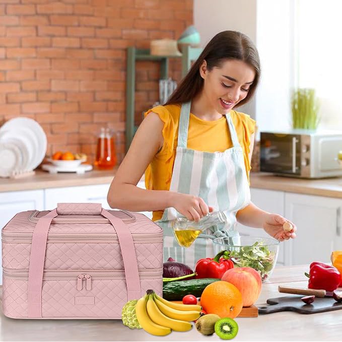 Quilted Double Decker Casserole Carrier - Image 2