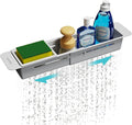 NiHome Extendable Over Sink Kitchen Organizer, Small Telescopic Brush Storage by NiHome