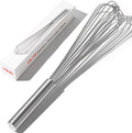 OYV 18/10 Stainless Steel Large Whisk, Mixing Batter, Making Sauces, Long Wisk by OYV