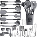 Kikcoin 43Pcs Large Kitchen Utensils Set by Kikcoin