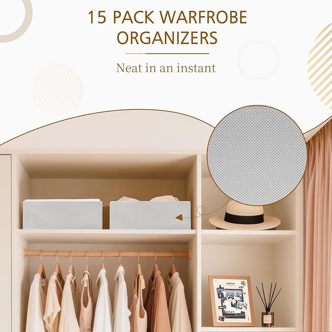 Criusia 15 Pack Drawer Organizer - Image 9