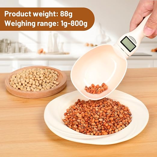 Digital Measuring Spoon Scale, 800g / 0.1g High Precision Electric Measuring - Image 2