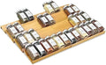 Spice Drawer Organzier, 4 Tiers- 8Pcs Bamboo Spice Rack Tray Insert by KitHero