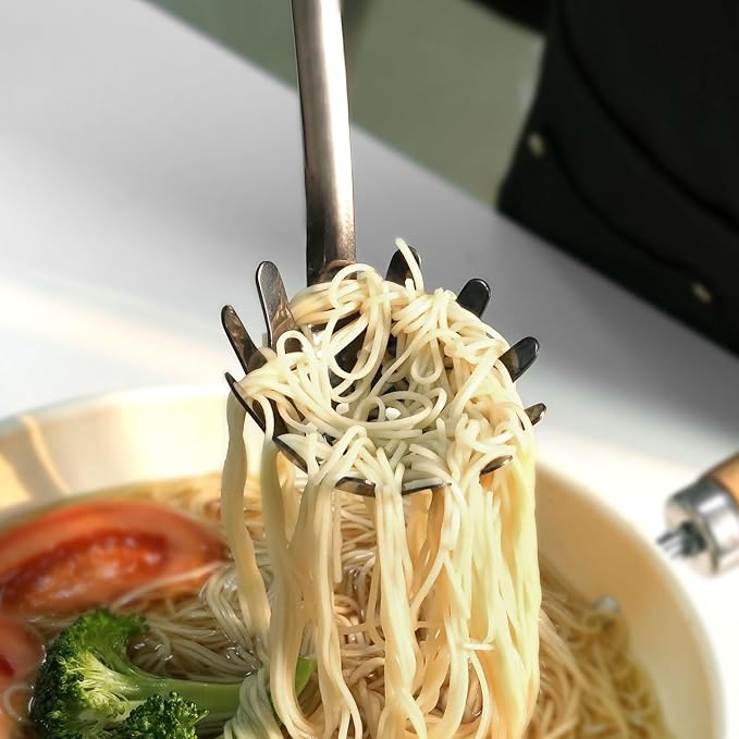 Stainless Steel Spaghetti Spoon, 13 Inch Pasta Server - Image 5