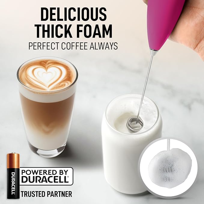 Zulay Kitchen Whisk Milk Frother - Image 2