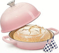 Cast Iron Dutch Oven Pot with Lid, Round Bread Oven by UmiteChef