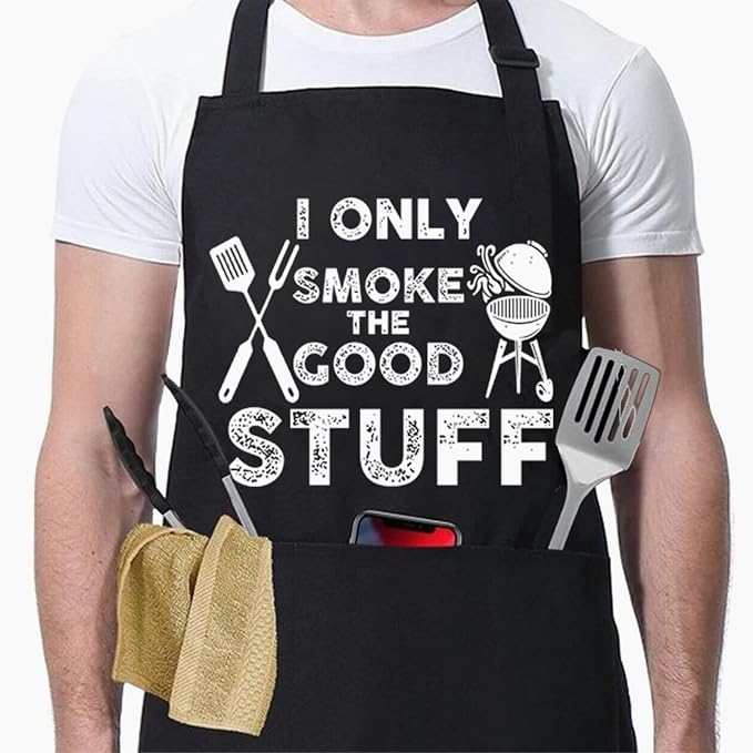 ONFAON Funny Apron for Men Women, Father's Day Gifts, Gifts for Mom, Birthday by ONFAON