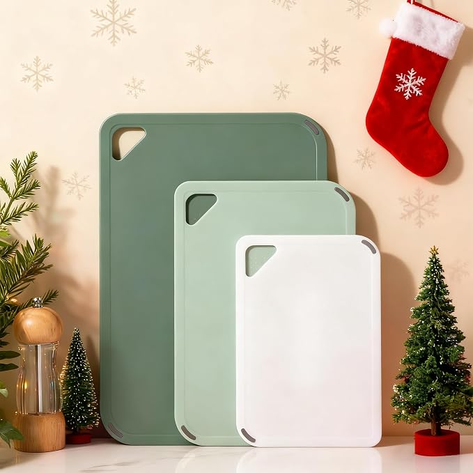 THETCHRY Plastic Cutting Board Set of 3-Cutting Boards - Image 8