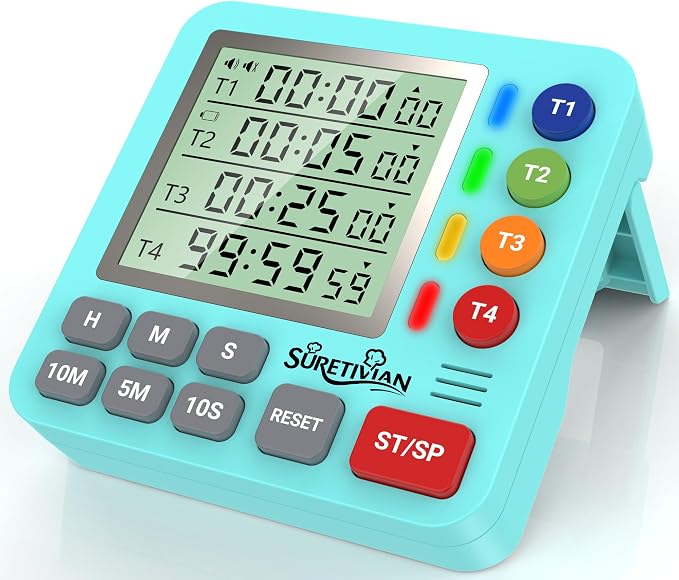 Digital Kitchen Timer for Cooking by SURETIVIAN