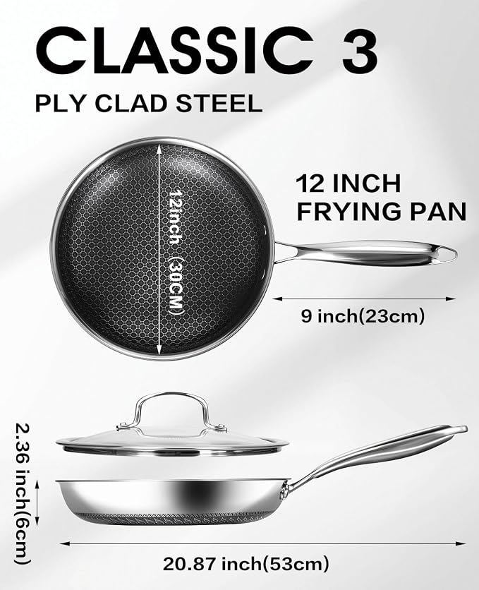 USELUCK Nonstick Frying Pans - Image 3