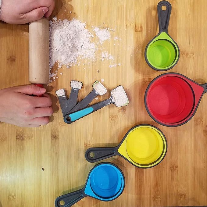 Collapsible Measuring Cups and Spoons - Image 5