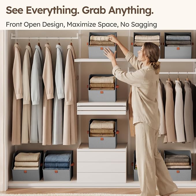 Homsorout Fabric Closet Storage Cubes - Image 2