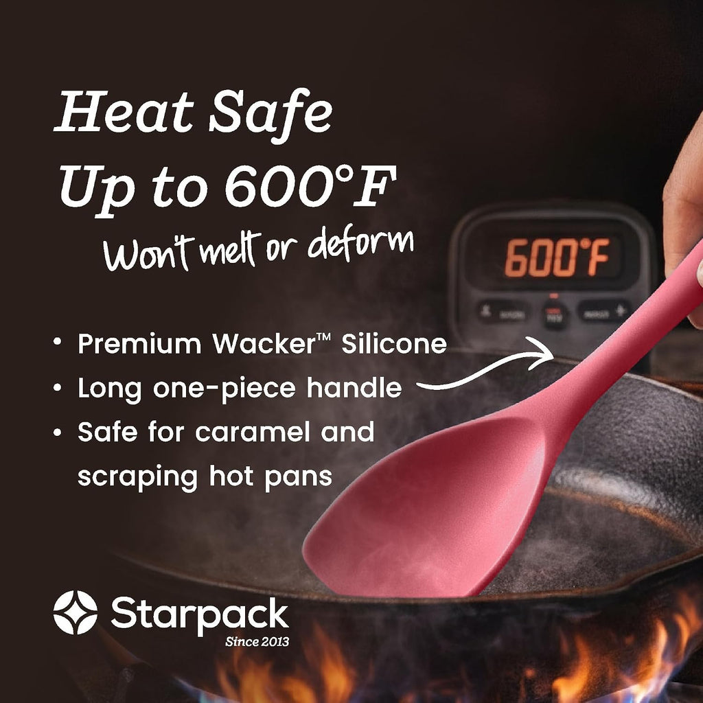 Starpack Like a Boss XL Silicone Cooking Utensils Set (6-Piece, 13.5")